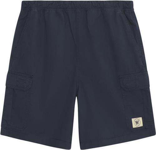 Se Wood Wood Wwedd Cargo Shorts Mand Navy Casual Shorts Str L - hos Magasin ved Magasin