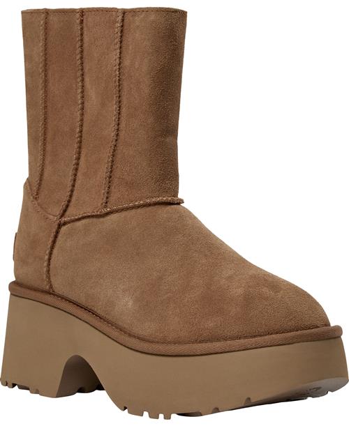 Se UGG W Classic Twin Seam Kvinde Chestnut Vinterstøvler Str 36 - Polyester hos Magasin ved Magasin