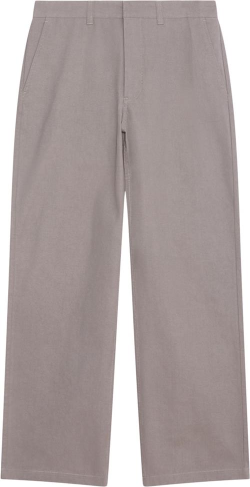 Se Wood Wood Wwfed AA Chino Mand Steel Grey Chinos Str M - hos Magasin ved Magasin