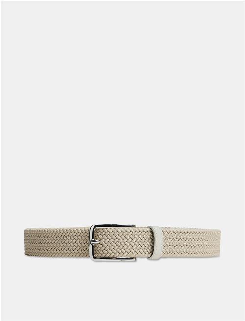 Se J. Lindeberg Ben Braided Elastic Belt J. Lindeberg Beige ved Booztlet