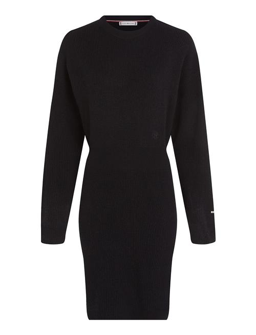 Tommy Hilfiger Smd Wool Cash Waisted Dress Tommy Hilfiger Black