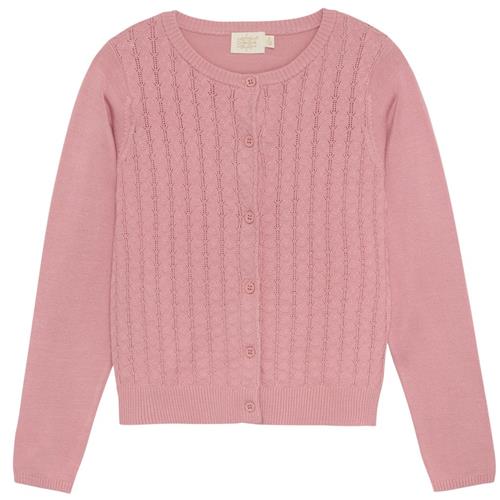 Creamie Cardigan Pointelle Zephyr | Lyserød | 116 cm