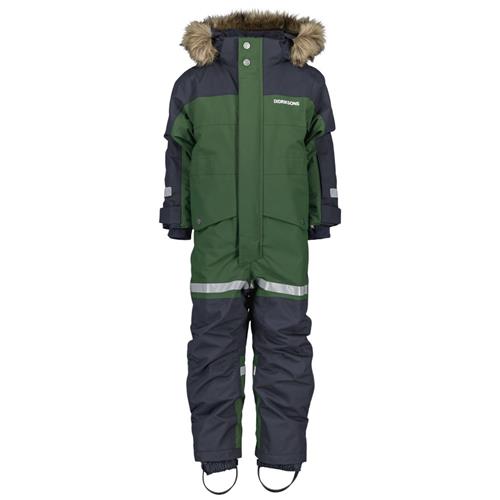 Se Didriksons Bjärven Winter Coverall Pine Green | Grønn | 110 cm ved Babyshop