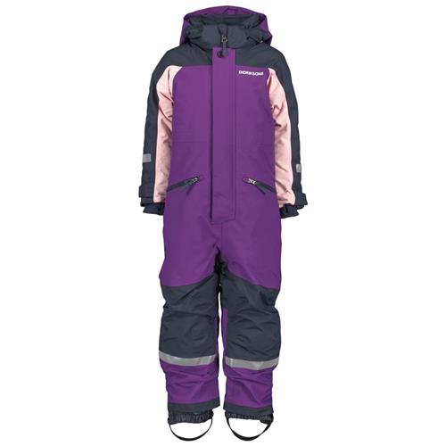 Se Didriksons NEPTUN K COVER 3, Royal Purple Neptun Winter Coverall Royal Purple | Lilla | 90 cm ved Babyshop