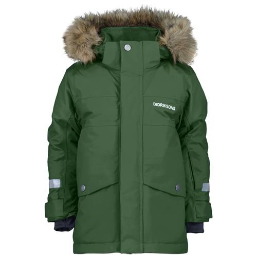 Didriksons Bjärven Parka Pine Green | Grønn | 110 cm