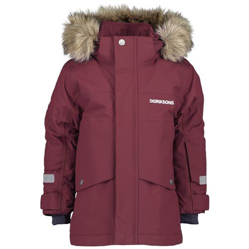 Didriksons Bjärven Parka Rusty Wine | Rød | 100 cm