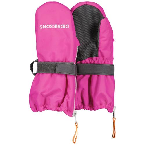 Didriksons Biggles Zip Mitten Skihandsker Plastic Pink | Lyserød | 0-2 years