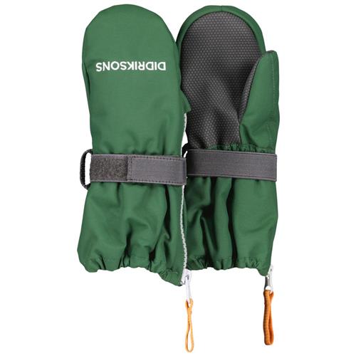 Se Didriksons Biggles Ski Gloves Pine Green | Grønn | 4-6 years ved Babyshop