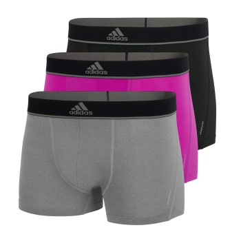 adidas 3P Sport Trunk Grå/Rosa polyester Small Herre