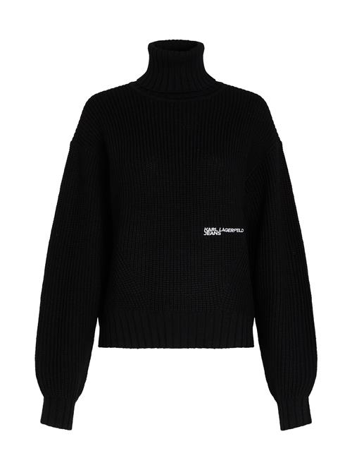 KARL LAGERFELD JEANS Pullover  sort / hvid