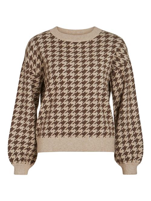 Se VILA Pullover 'RIL'  beige / brun ved About You