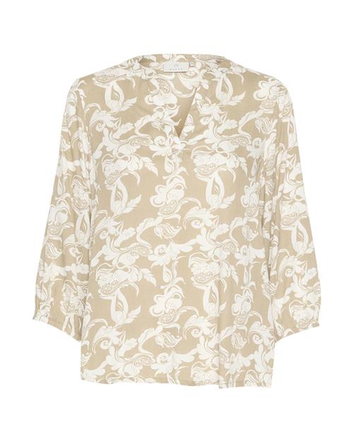 Kaffe Bluse 'Claire'  beige-meleret