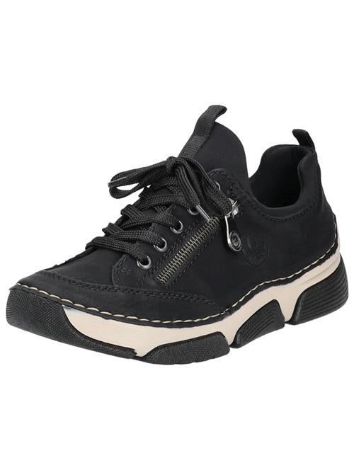 Rieker Sneaker low  ecru / sort