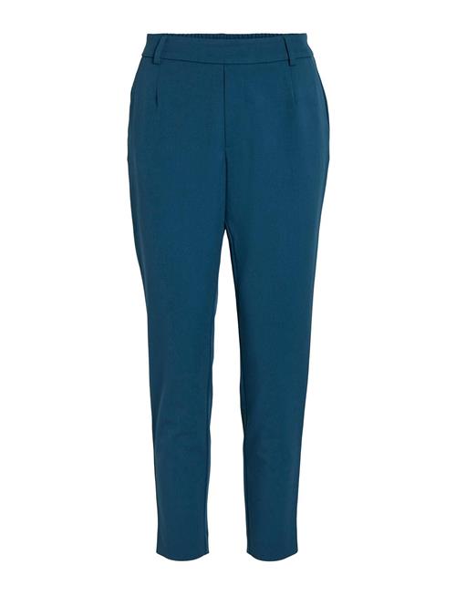 Se Vila Vivar Hw Slim Pant - Noos Vila Blue ved Booztlet