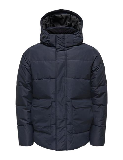 ONLY & SONS Onscarl Quilted Jacket Otw ONLY & SONS Navy