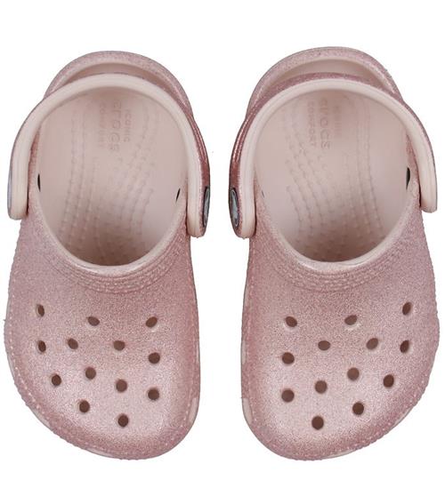 Crocs Sandaler - Classic Glitter Clog T - Quartz Glitter