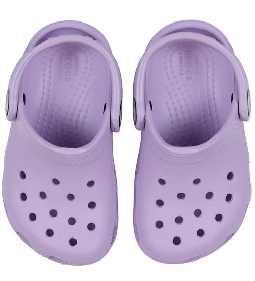 Se Crocs Sandaler - Classic Clog T - Lavender ved KidsWorld