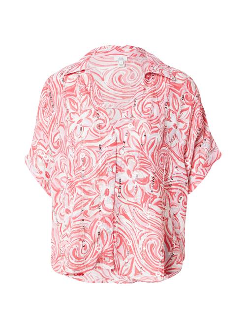 Se River Island Bluse  pink / hvid ved About You