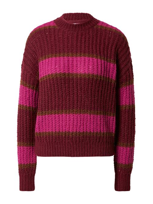 Se Noisy may Pullover 'Adele'  brun / pink / vinrød ved About You