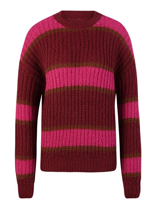 Noisy may Pullover 'ADELE'  brun / pink / vinrød