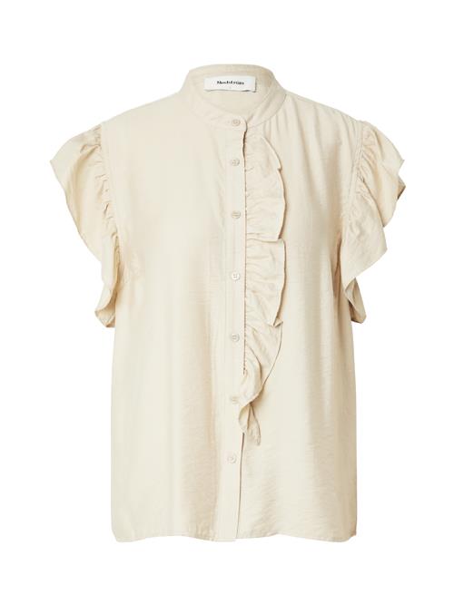 modström Bluse 'Holiday'  sand