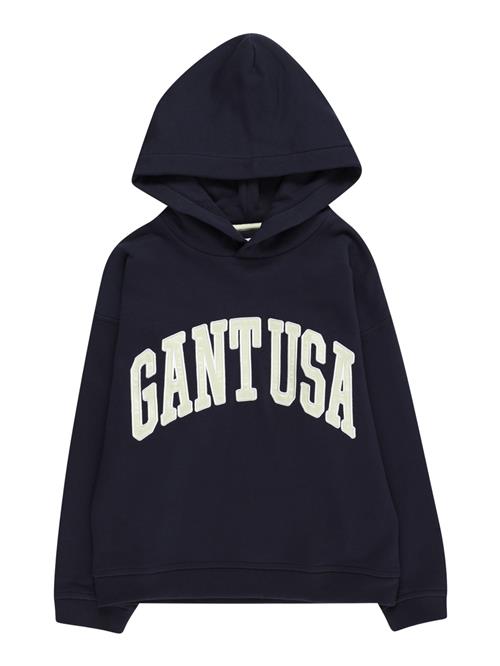 Se GANT Sweatshirt  navy / lysegul / hvid ved About You