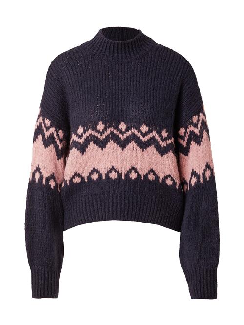 JDY Pullover 'Kilian'  natblå / lyserød