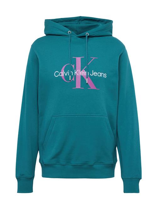 Calvin Klein Jeans Sweatshirt 'Essentials'  petroleum / orkidee / hvid