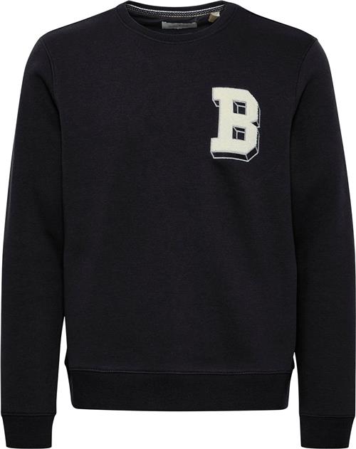 Se Blend Sweatshirt Mand Black Sweatshirts Regular Fit Str XXL - hos Magasin ved Magasin