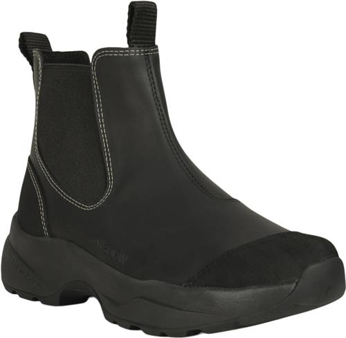 Se Woden Siri Waterproof Kvinde Black/black Gummistøvler Str 42 - Gummi hos Magasin ved Magasin