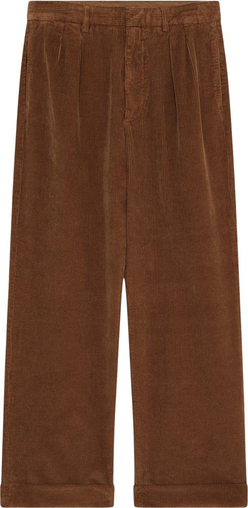 Se Wood Wood Wwlawrence Trousers Kvinde Terra Brown Jeans Str 46 - hos Magasin ved Magasin