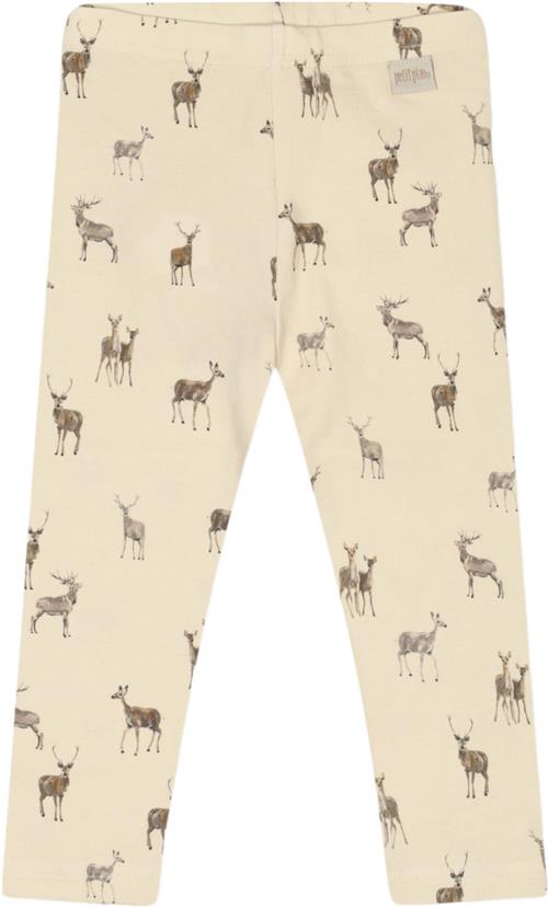 PETIT PIAO Legging Printed Str 68 cm - Deer Aop Leggings Bomuld hos Magasin