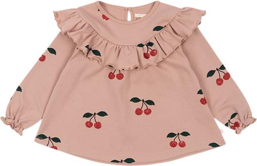 Se Konges Sløjd Malli Cherry Glitter Blouse Gots Str 18M - P00053 Bluser Bomuld hos Magasin ved Magasin