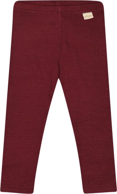 PETIT PIAO Legging Modal Str 74 cm - Dark Cherry Leggings Bomuld hos Magasin