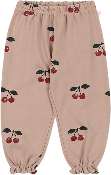 Konges Sløjd Malli Cherry Glitter Pants Gots Str 18M - P00053 Bluser Bomuld hos Magasin