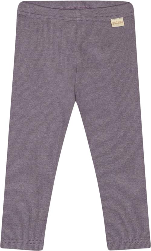 PETIT PIAO Legging Modal Str 56 cm - Dusty Violet Leggings Bomuld hos Magasin