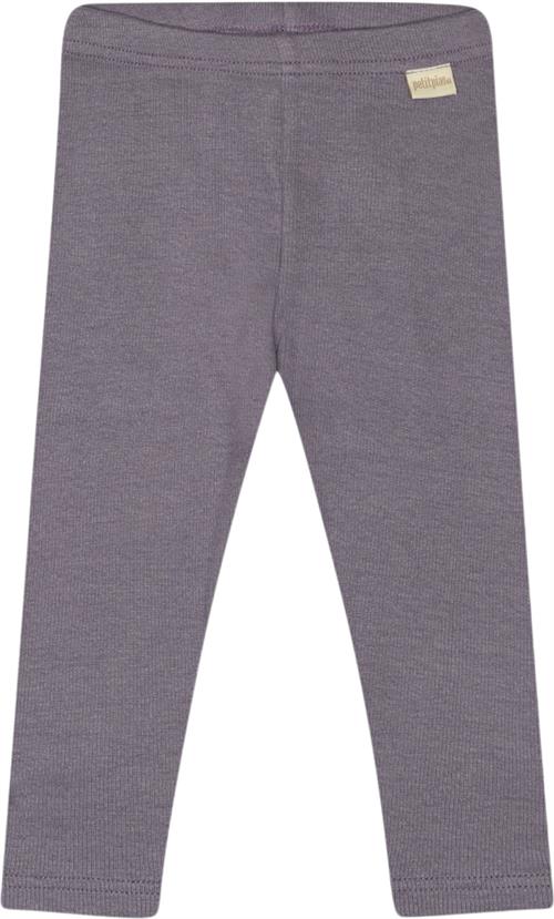 PETIT PIAO Legging Modal Str 110 cm - Dusty Violet Leggings Bomuld hos Magasin