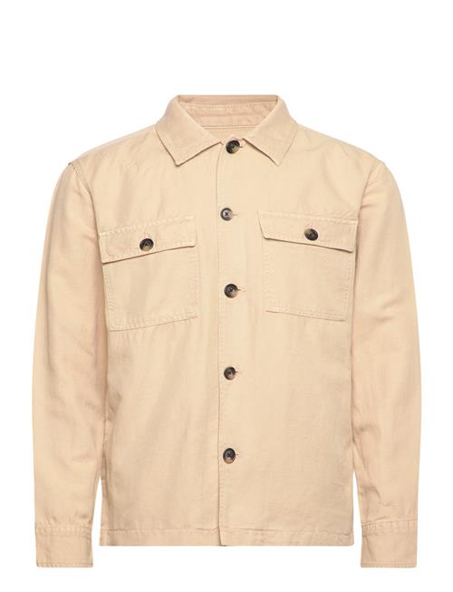 GANT Twill Overshirt GANT Beige