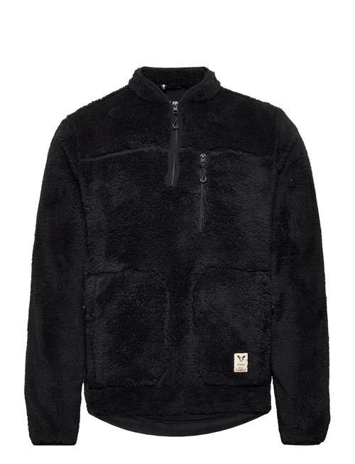 Fat Moose Pine Half Zip Fleece Fat Moose Black