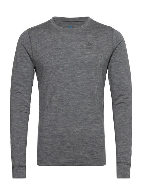 Odlo Odlo Bl Top Crew Neck L/S Merino 200 Odlo Grey