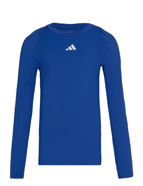 Se adidas Performance Tf Ls Tee Y Adidas Performance Blue ved Booztlet