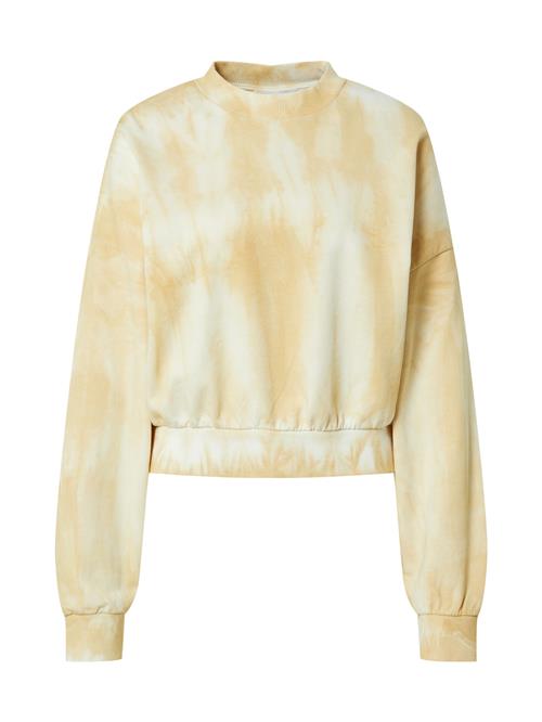 Se EDITED Sweatshirt 'Camilla'  creme / lysebrun ved About You