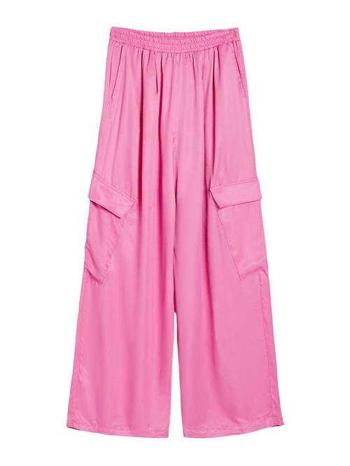 Bershka Cargobukser  lys pink