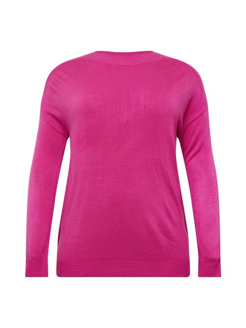 ONLY Carmakoma Pullover 'AMALIA'  hindbær