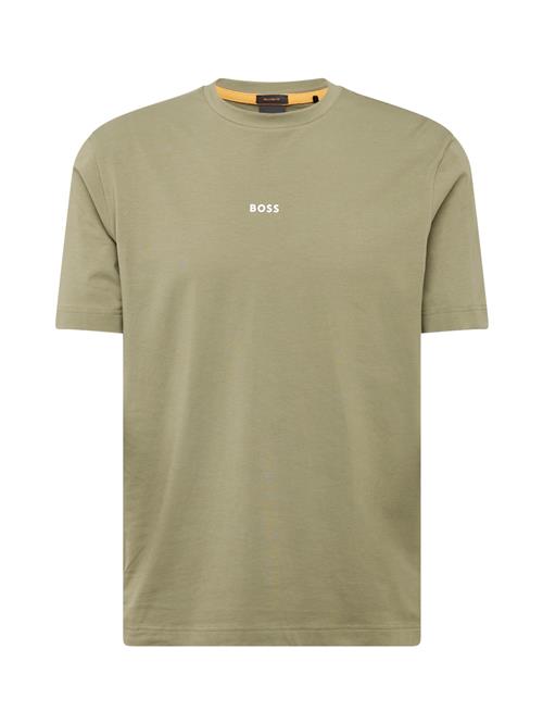 Se BOSS Bluser & t-shirts 'TChup'  khaki / hvid ved About You