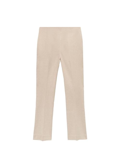 MANGO Bukser 'Santori'  lysebeige