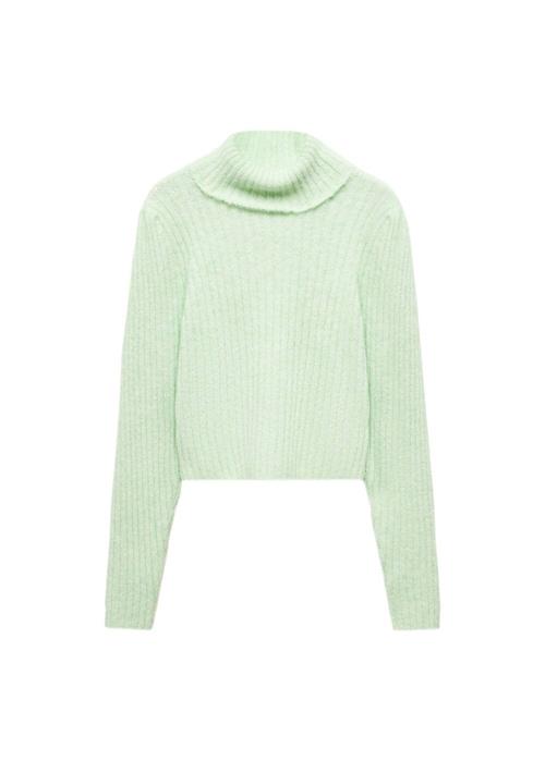 MANGO Pullover 'Pomme'  pastelgrøn