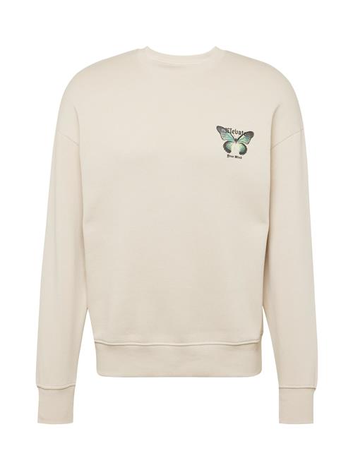 JACK & JONES Sweatshirt 'JORWILDLIFE'  beige / lyseblå / lilla / sort