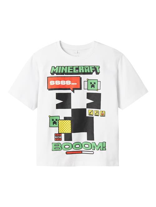 Se NAME IT Shirts 'Minecraft'  gul / rød / sort / hvid ved About You