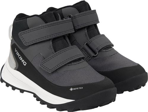 Viking Expower Mid GTX 2V Charcoal Sneakers Str 31 - Gummi hos Magasin